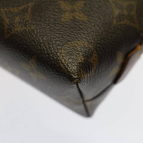 LOUIS VUITTON Monogram Pochette Cosmetic PM Cosmetic Pouch M47515 LV Auth 53456 - Picture 7 of 16